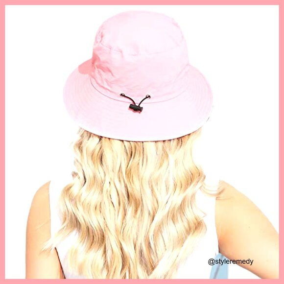Waterproof Nylon Packable Bucket Hat UV Protection Adjustable main image 7